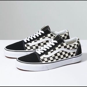 Checkered Vans Old Skool
